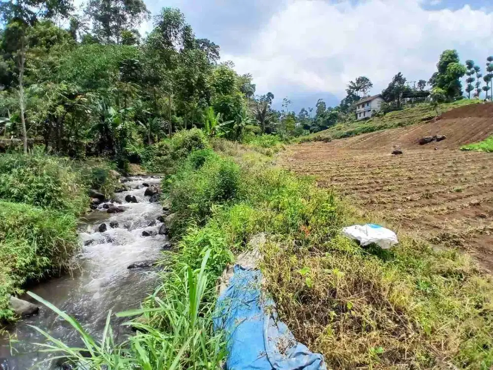 JUAL CEPAT TANAH MURAH MASUK MOBIL NEMPEL SUNGAI BANDUNG SELATAN