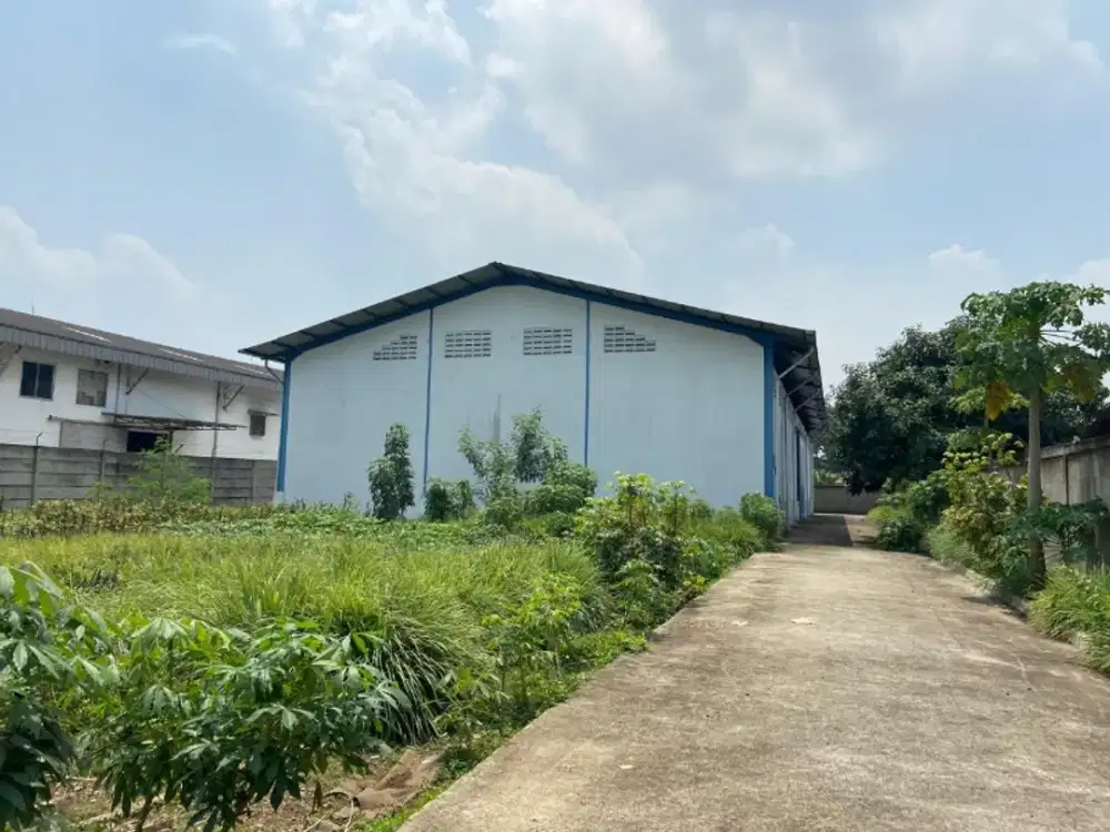 Dijual Gudang  Cikupa di Jalan Raya pasar kamis