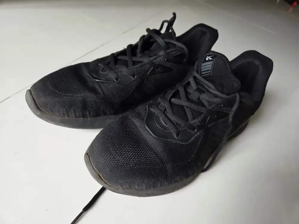 Sepatu Spotec Full Hitam 43