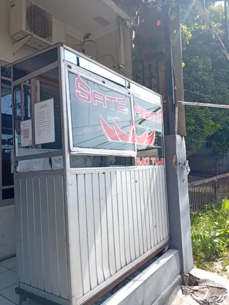 Dijual cepat gerobak/etalase