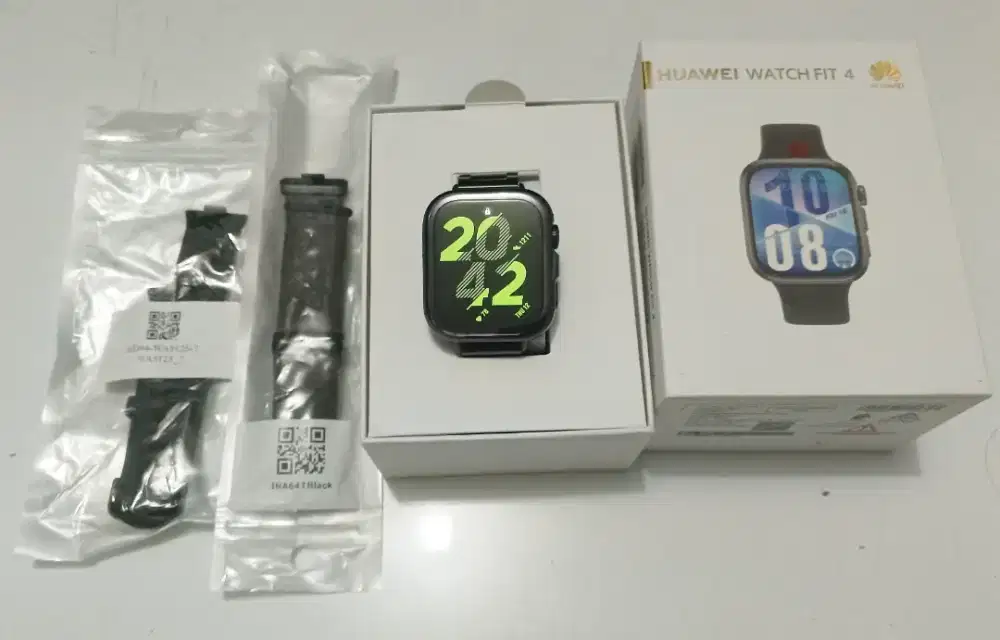HUAWEI WATCH FIT 4 BLACK SECOND / BEKAS