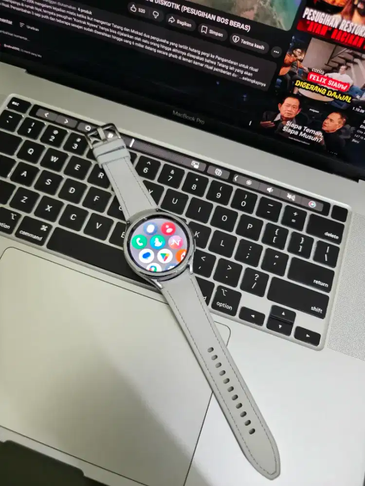 Samsung watch 6 classic 47mm fullset like new