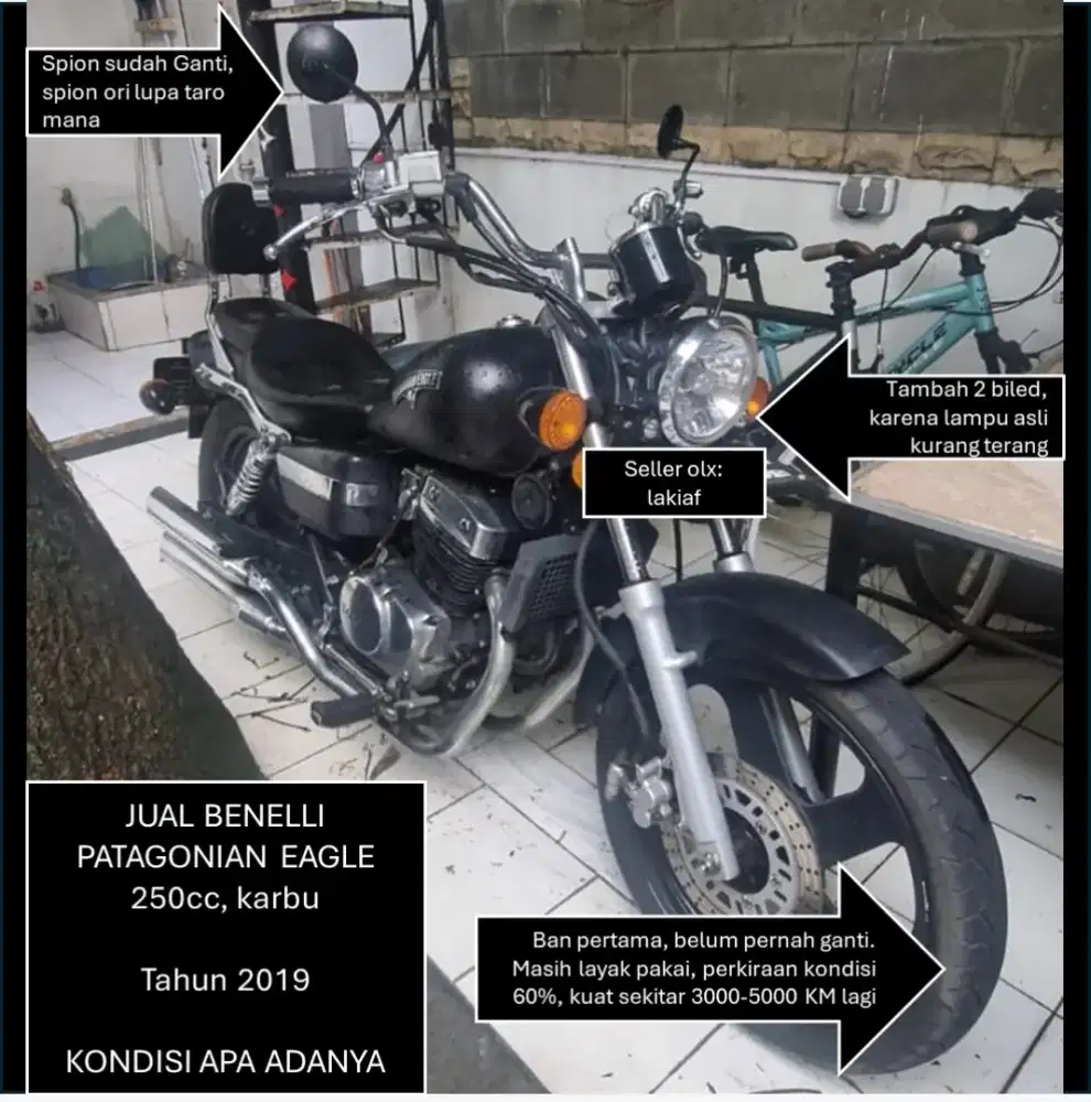 BENELLI PATAGONIAN EAGLE 250cc 2019 Karbu
