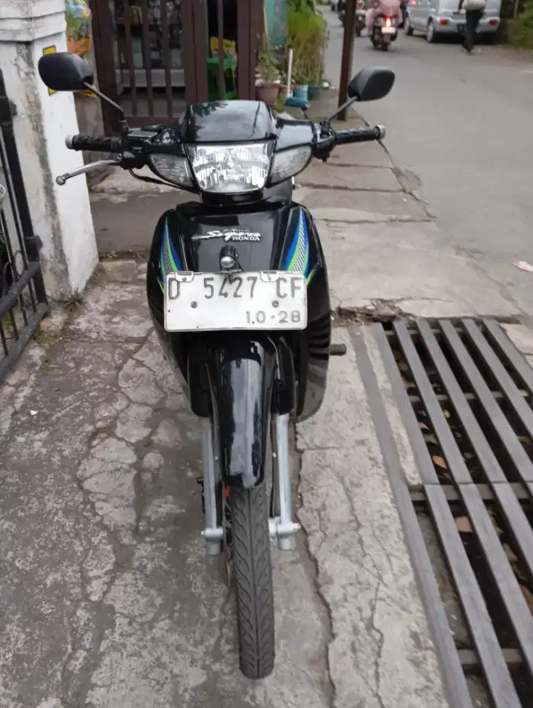 Honda Supra X tahun 2001 surat-surat lengkap