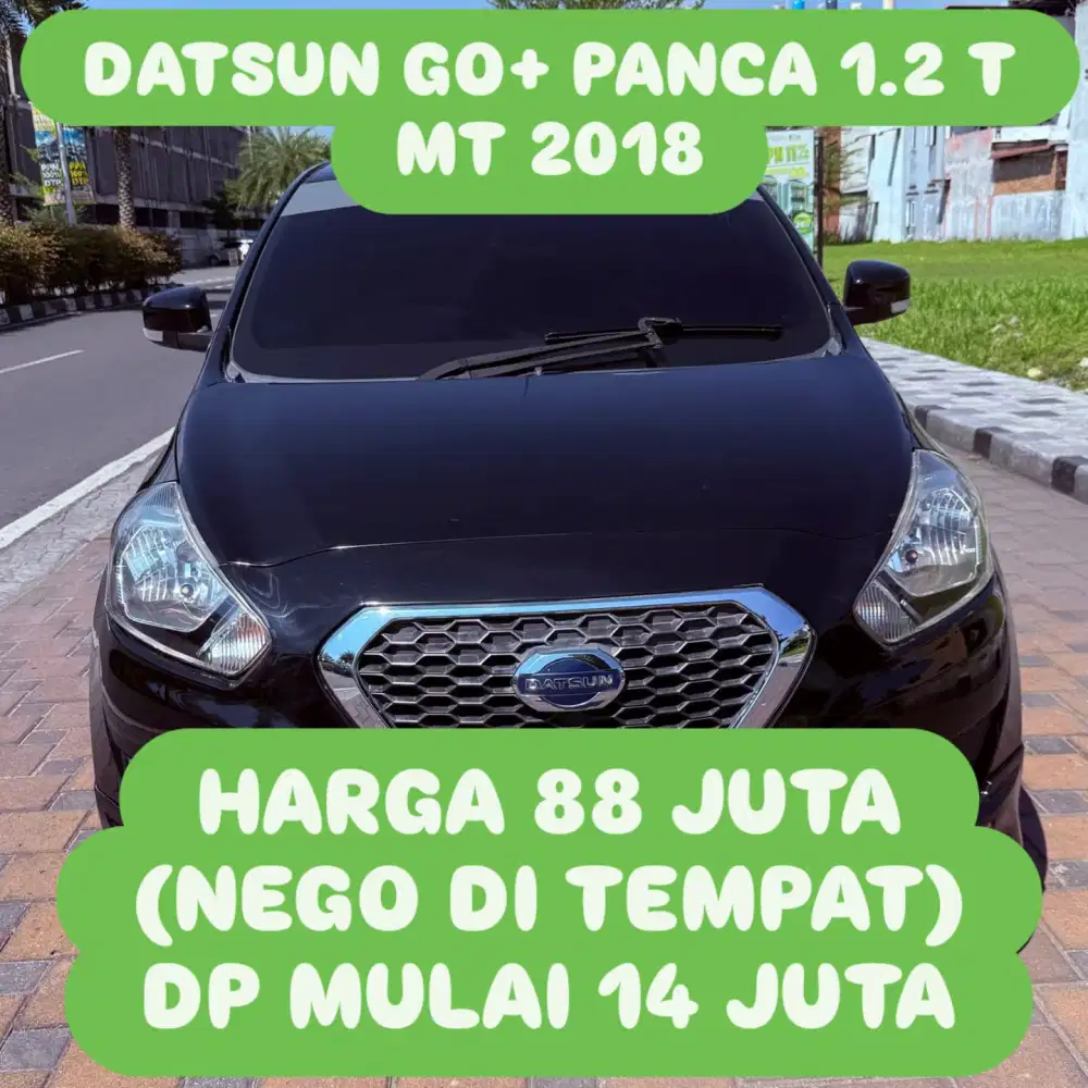 DATSUN GO+ PLUS PANCA 1.2 T MT 2018 DP 14 JUTA