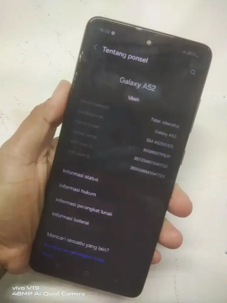 HP SAMSUNG A52 RAM 8/256GB