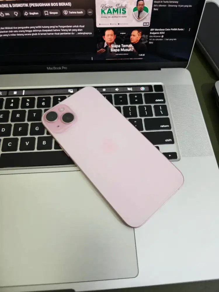 Iphone 15 plus 128gb ibox fullset like new