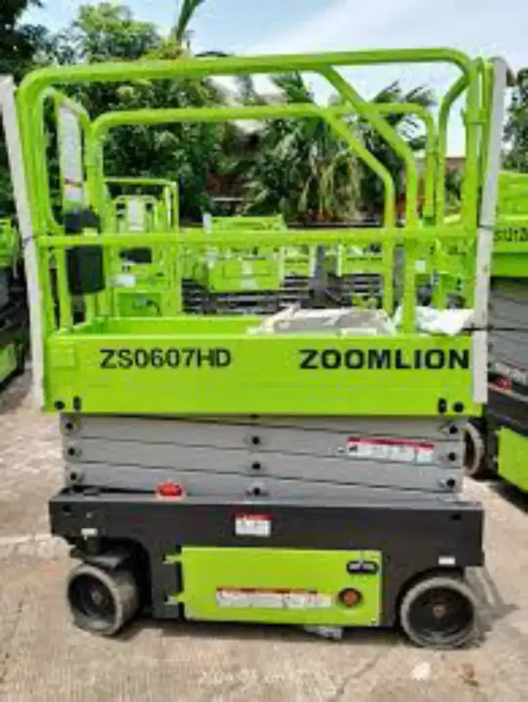 Tangga Elektrik Scissor Lift Zoomlion Promoo