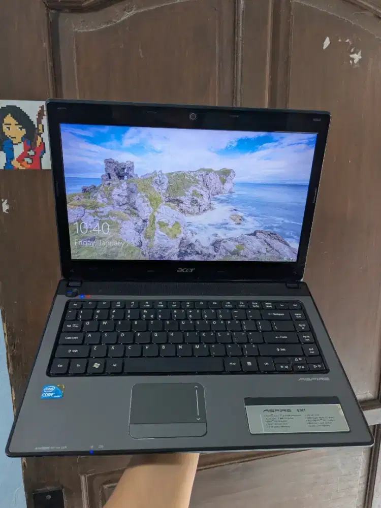 Laptop Acer Aspire 4741 Core I3 Ram 4GB Normalan Tinggal Pake Aja
