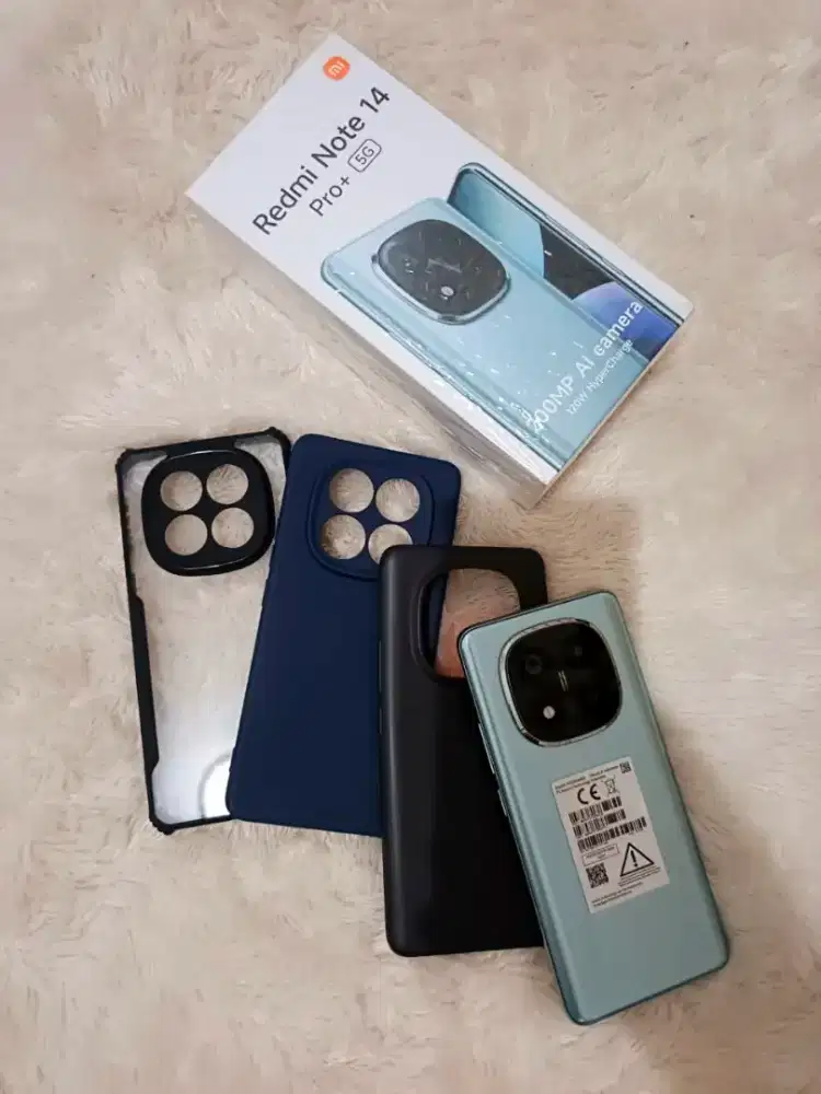 Xiaomi Redmi Note 14 Pro Plus 5G Ram 12/512Gb Like New Garansi Aktif