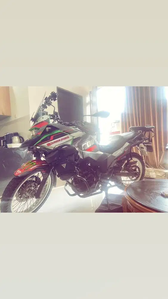 RARE ITEM! Kawasaki Versys 250 Tourer 2017-KM 17 rb SIAP LINTAS PULAU