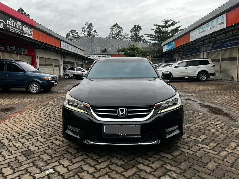 HONDA ACCORD VTIL AT 2013 HITAM FACELIFT GRILL 2014 EDITION.