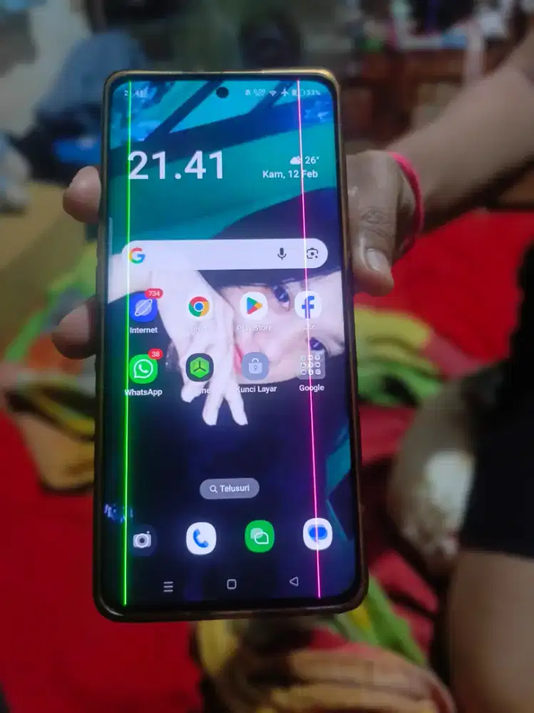 oppo reno 8T 5G 8/128 lengkap