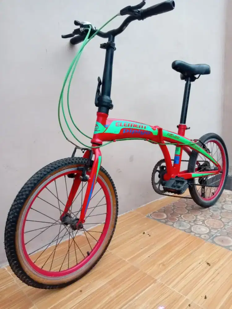 Sepeda lipat element ukuran 20 NOKEN