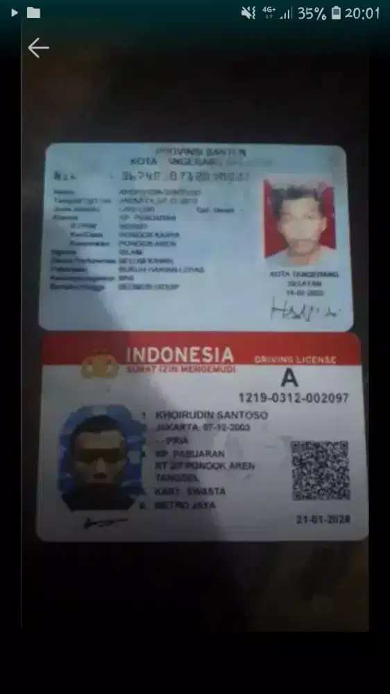 Saya cari lowongan sopir pribadi/ kantor