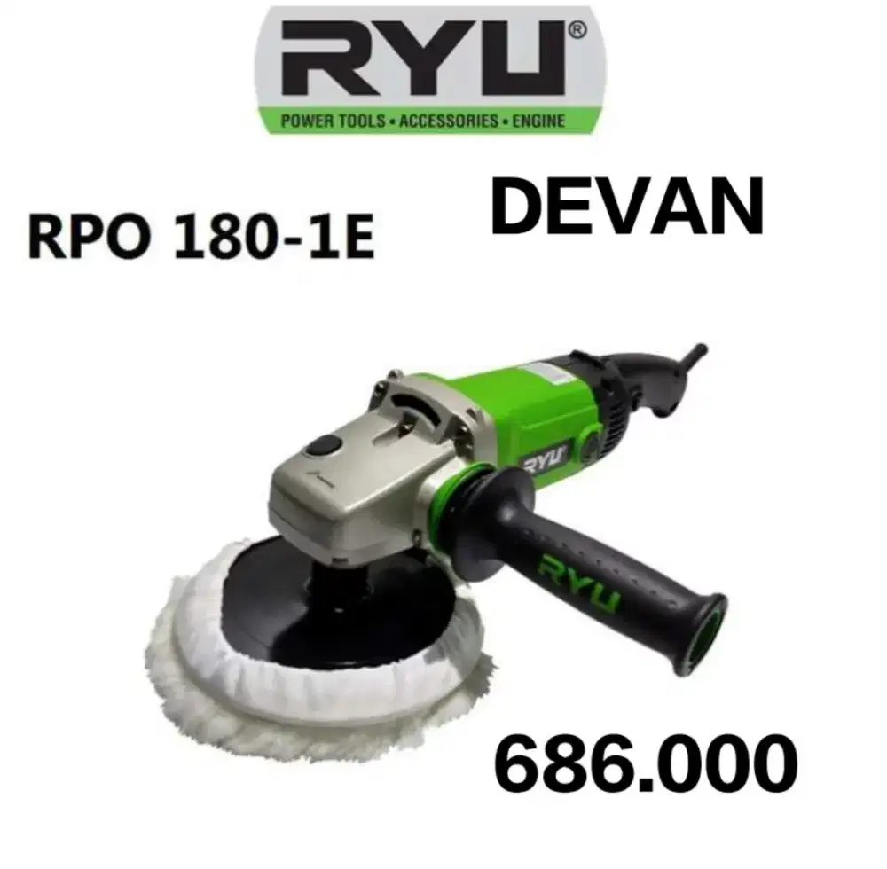 Mesin poles 7 inch mobil RPO180-1E murah bergaransi