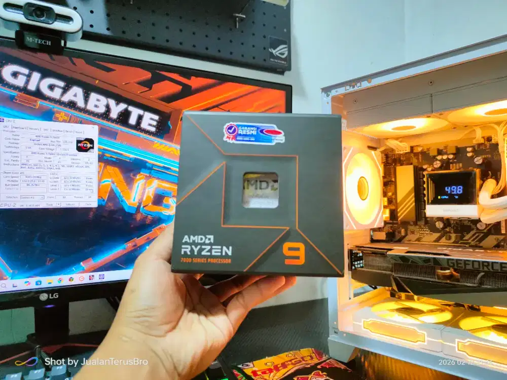 PROCESSOR RYZEN 9 7900X AM5 (BOX) | GARANSI RESMI NJT ON 01-2029