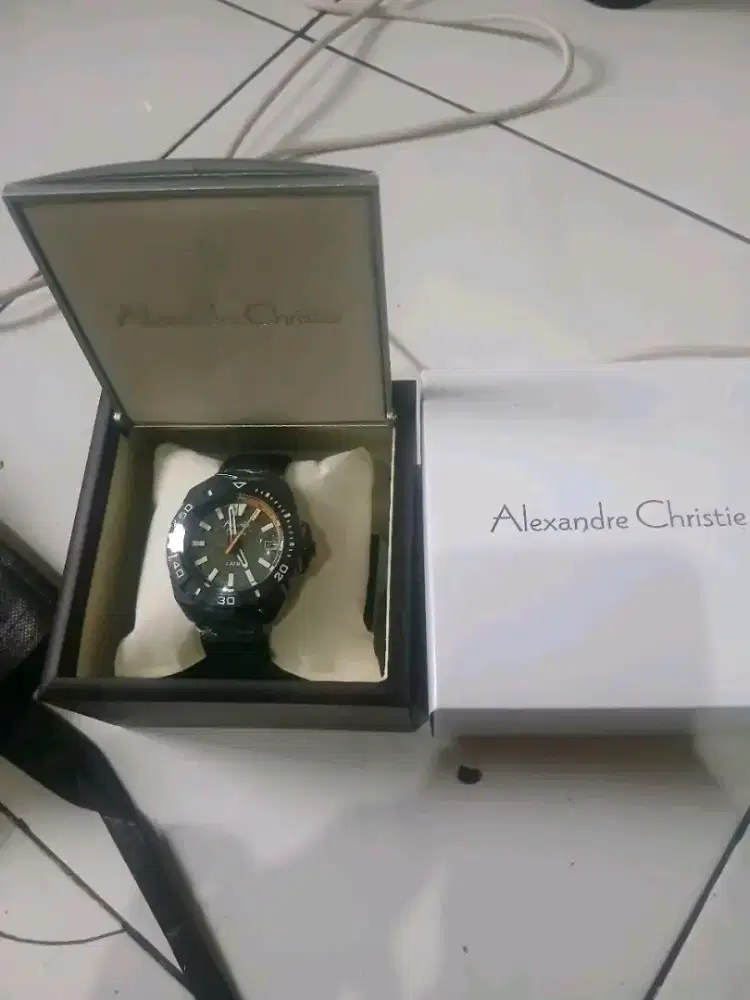 Jam tangan alexandre christie 6684 mdr green