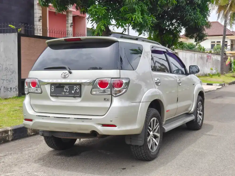 Jual CASH FORTUNER G SOLAR MATIC 2011 FACELIFT TERMURAH