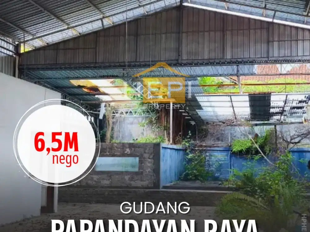 Dijual Gudang di Papandayan Raya Semarang