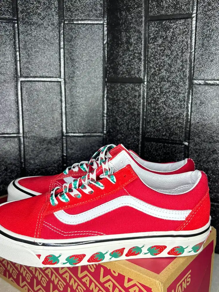 Vans Old Skool 36 DX Strawberry Size 38 Original Murah