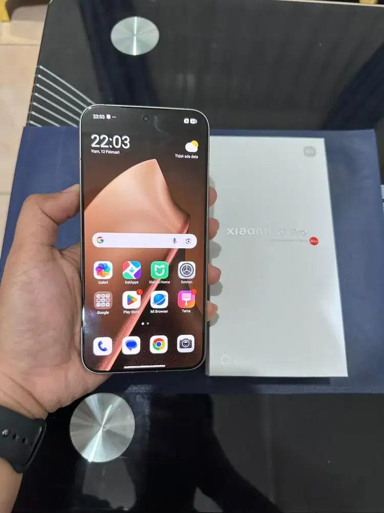 Xiaomi 15T Pro ram 12/512 GB Fullset like new baru 1 bulan pakai.