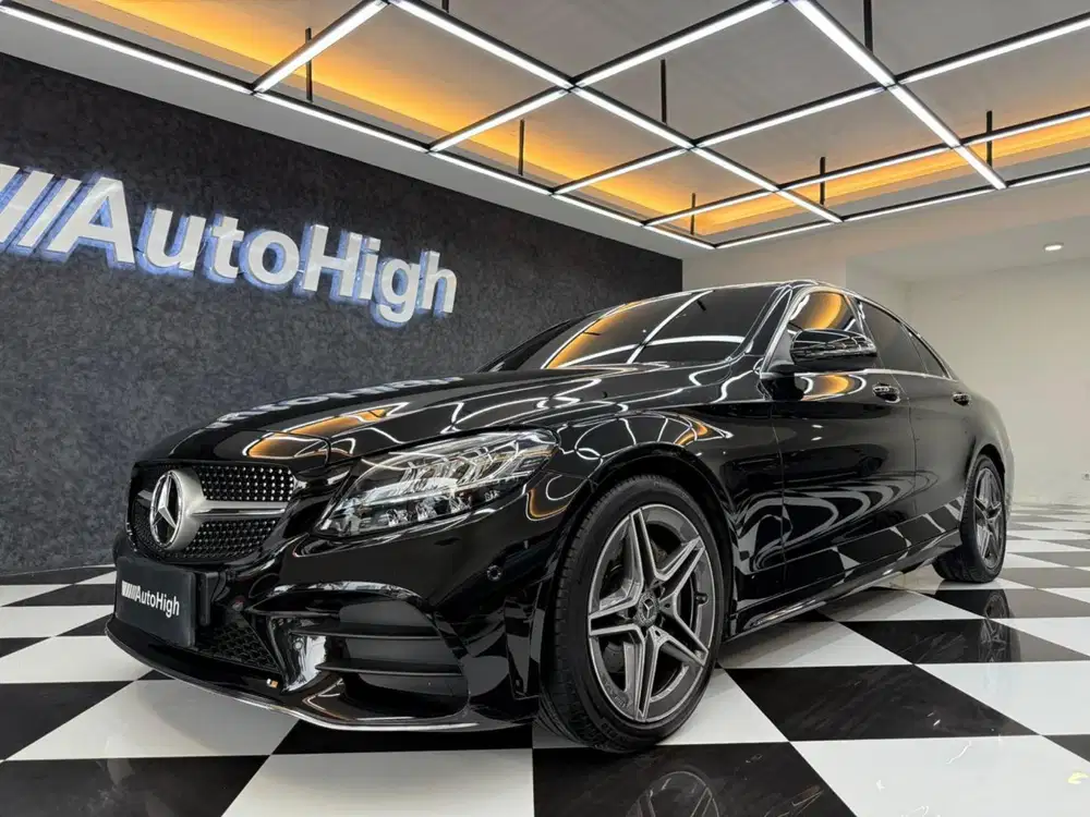 DP10% [Km22.000] C200 AMG 2021 Black Reg 2022 #AUTOHIGH