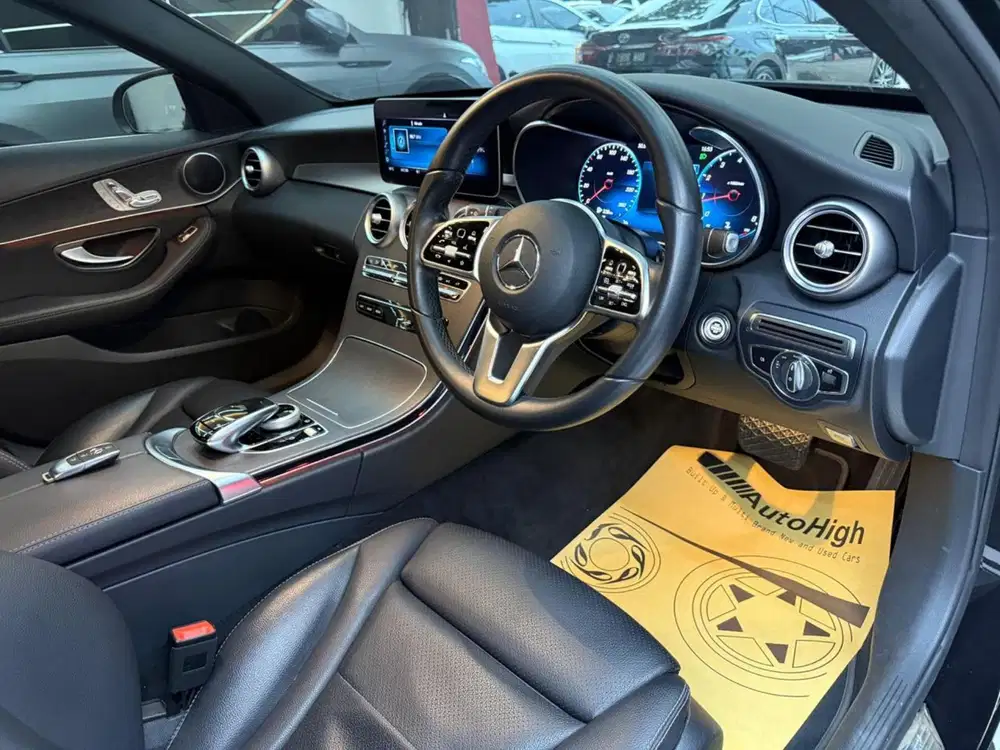 DP10% [Km22.000] C200 AMG 2021 Black Reg 2022 #AUTOHIGH