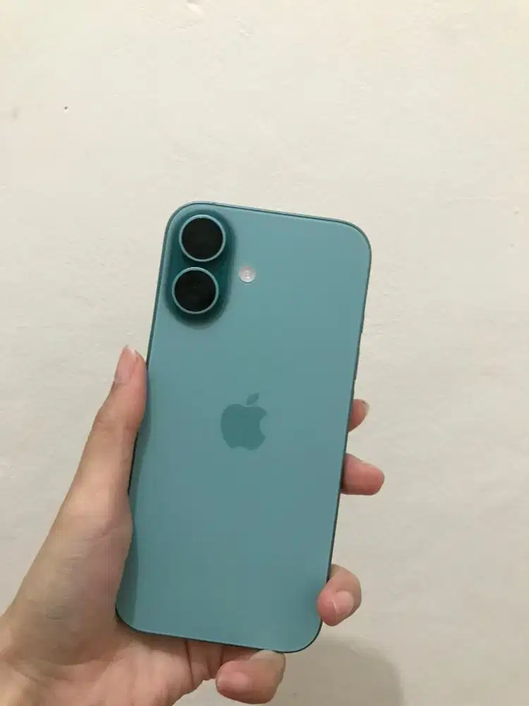 Di Jual Iphone 16 256GB Second Ibox warna Teal