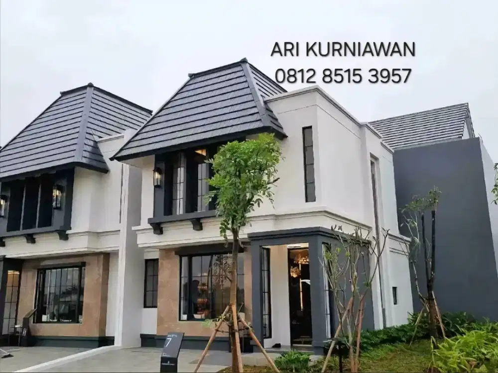 New Cluster Hortis Tipe 7, 2 Lantai & Sudah 4 Kamar Tidur, 5 Menit dari Aeon Mall @ Citra Garden Serpong!