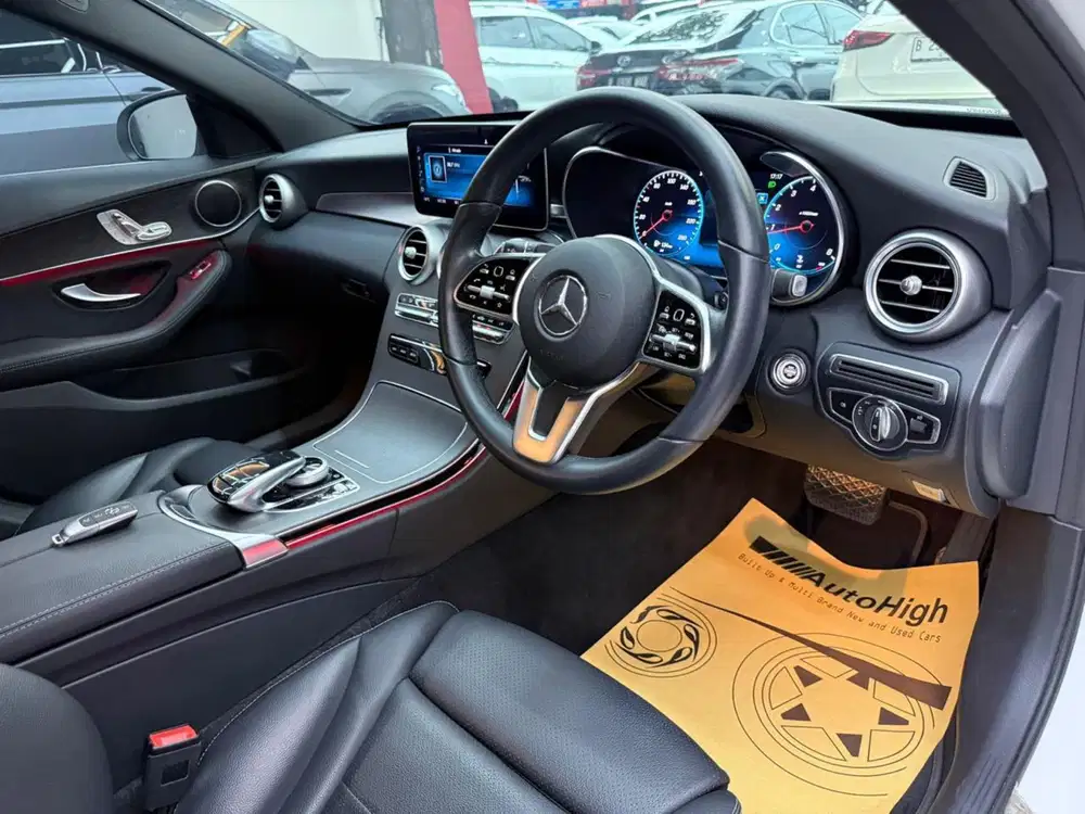 DP10% [Km16.000] C200 AMG 2021 White Reg 2022 #AUTOHIGH