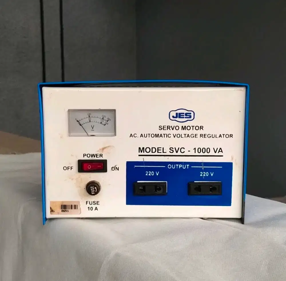 (WAJIB Transaksi Offline) Preloved 90% - JES Stabilizer SVC-1000Va