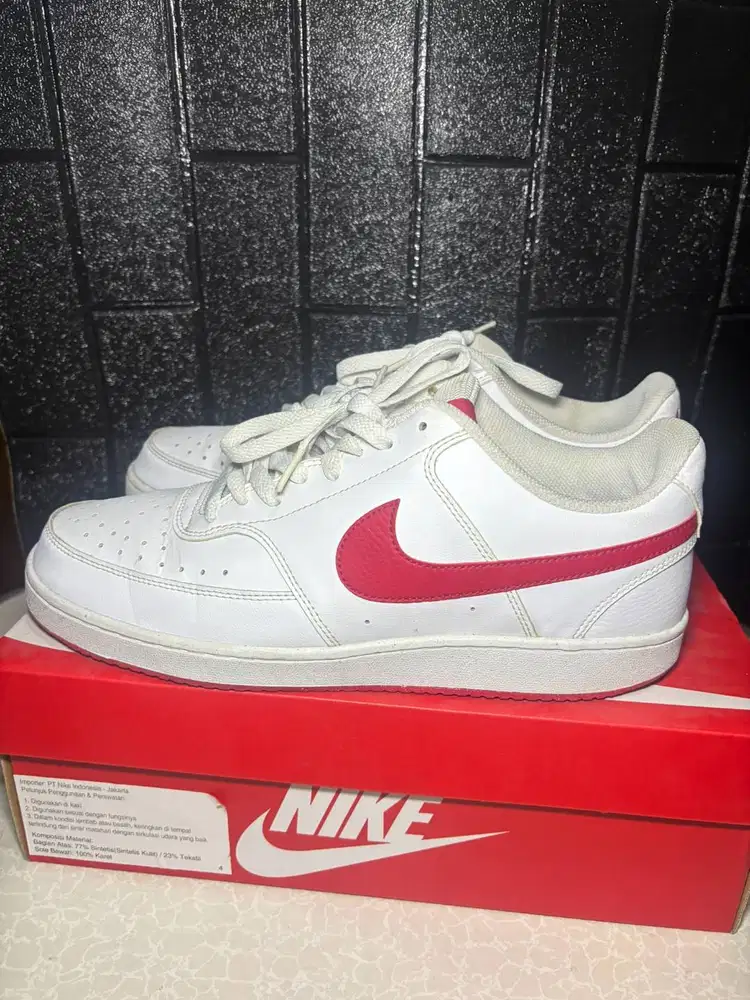 Nike Court Vision Low Next Nature HF1744-101 Size 45 Original Like New