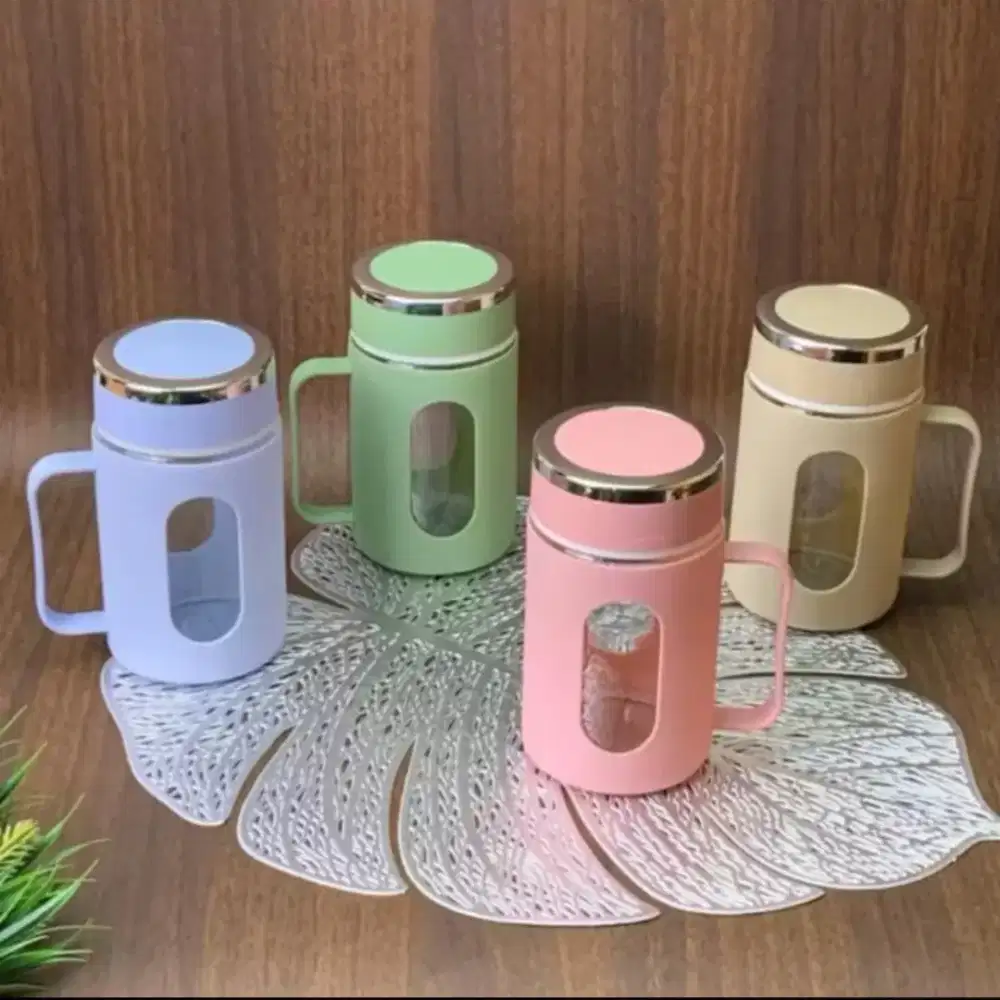 Mig Jar Pastel, Tumbler Kaca Souvenir
