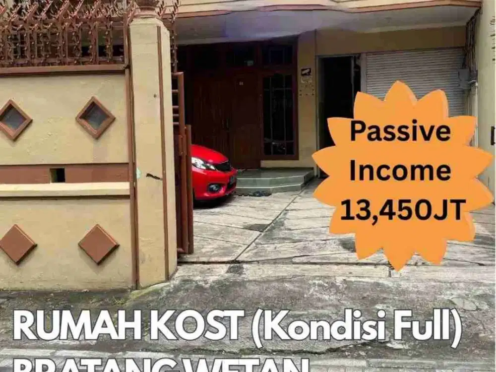 6.67jt/m Rumah kost Bratang wetan, dkt Ngagel, Nginden, Semolowaru, Kertajaya, dharmawangsa, pucang