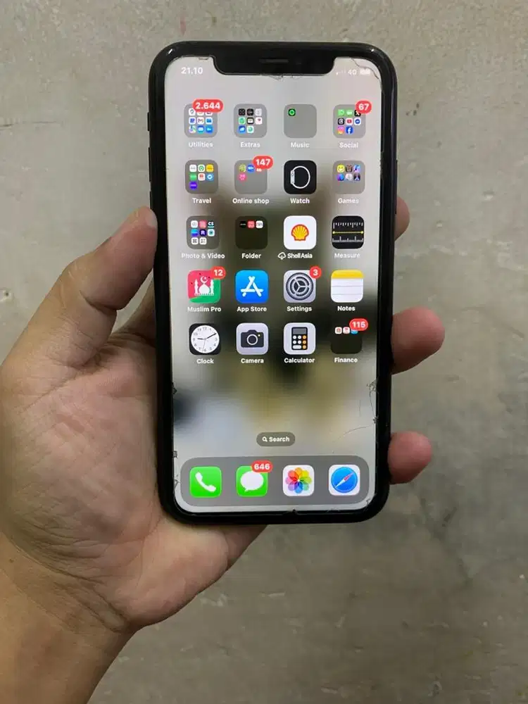 Iphone xr hitam