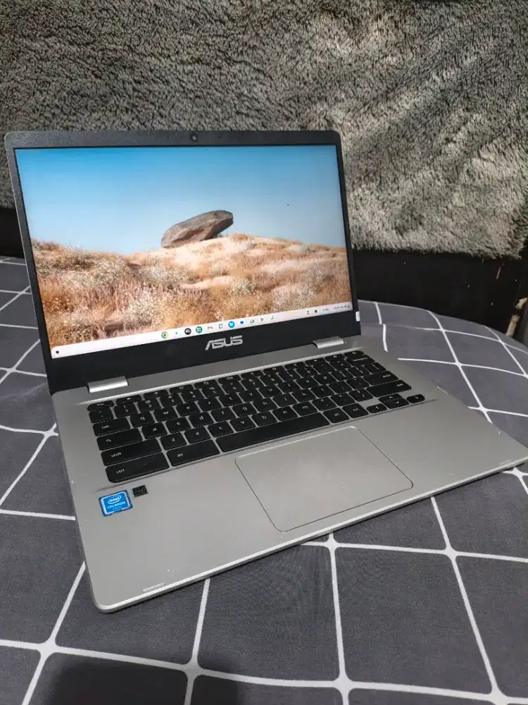 Laptop Asus Chromebook Layar jernih 14inc. normal