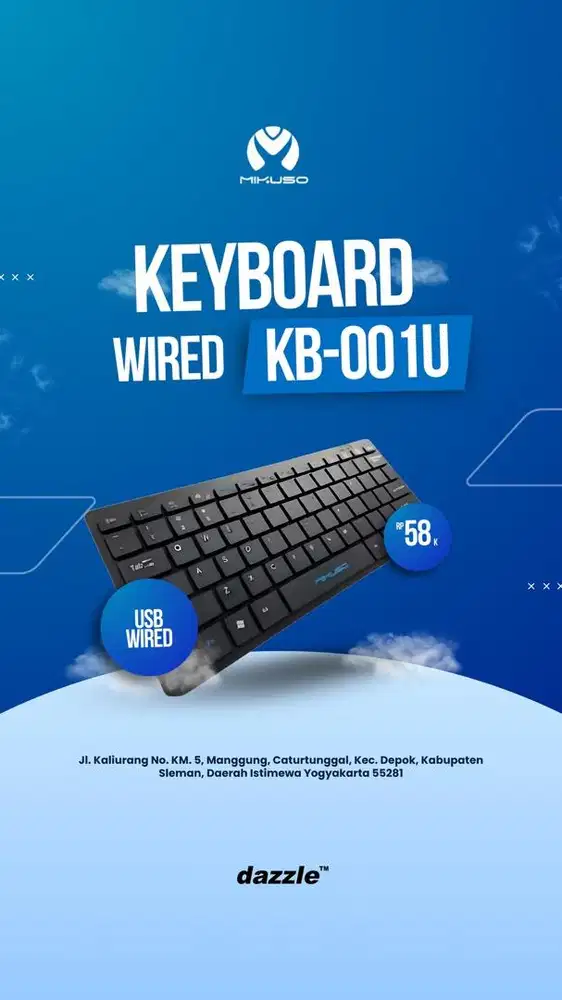Mikuso KB-001U Wired