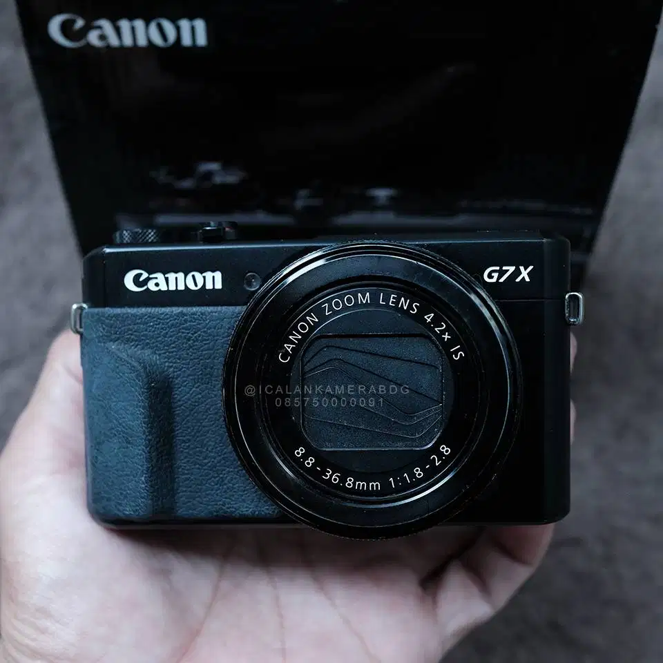 Canon G7X II Canon PowerShot G7X II g7xii Fullset Box Canon G7X III