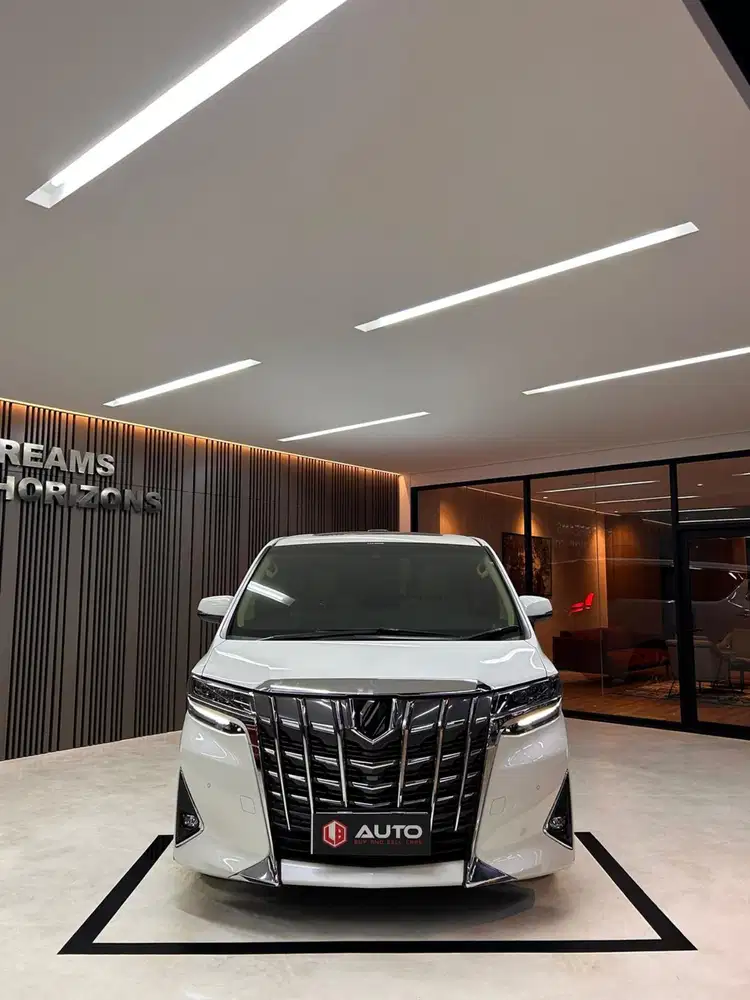 Toyota Alphard 2.5 G TSS ATPM 2023 Putih Km9rb D252XIP