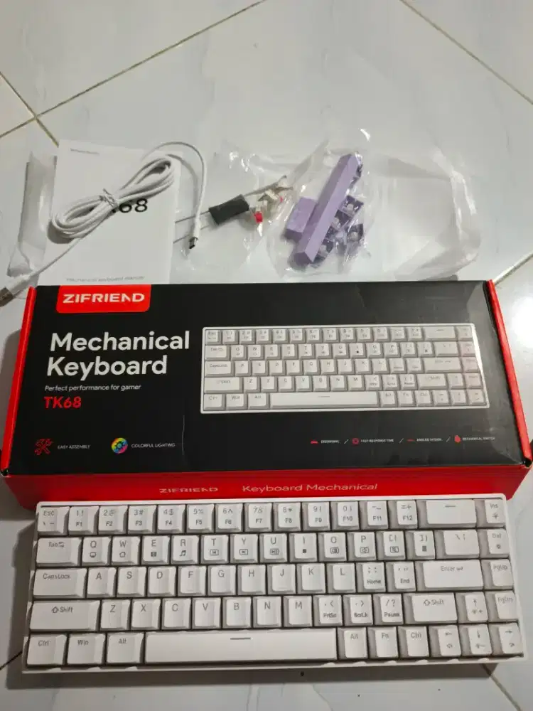 Mechanical Keyboard Zifriend TK68