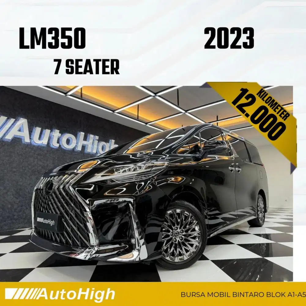 DP10% [Km12.000] LM350 7Seater 2023 Black / LM 350 Reg 2024 #AUTOHIGH