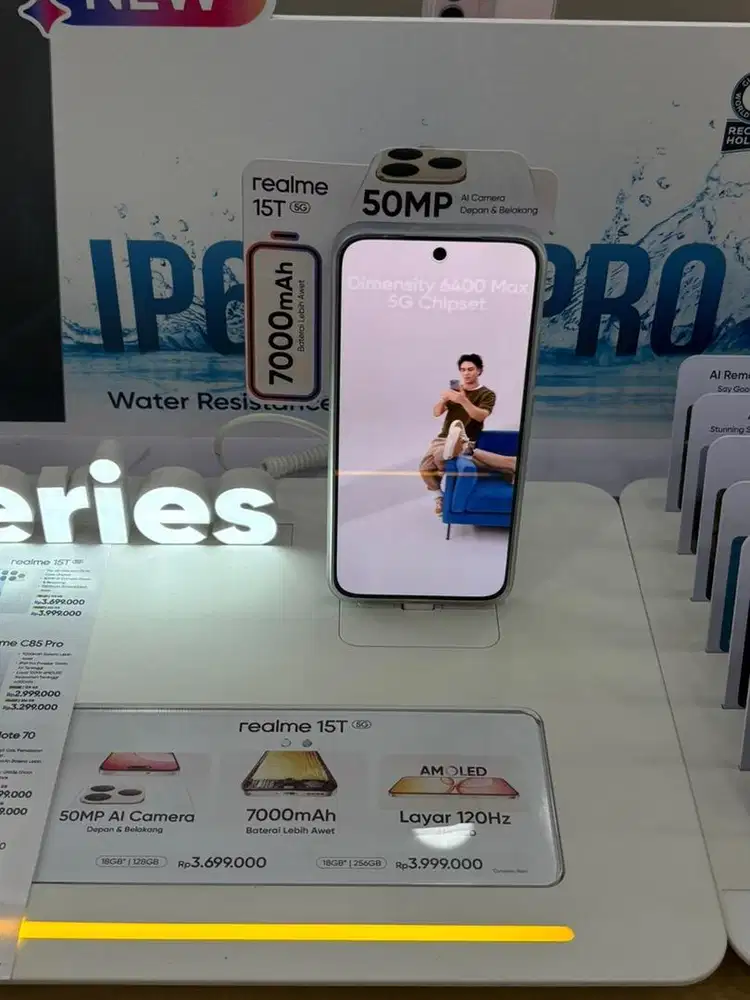 Promo realme 15T bunga 0% yes kredit