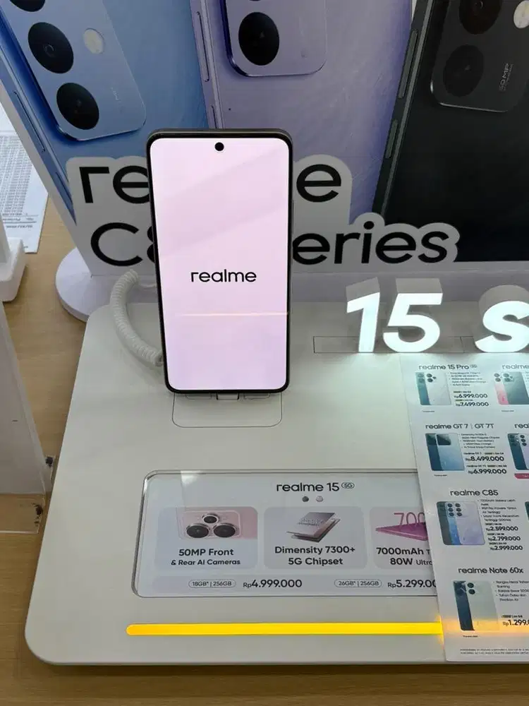 Promo hp realme 15 bunga 0% yess kredit