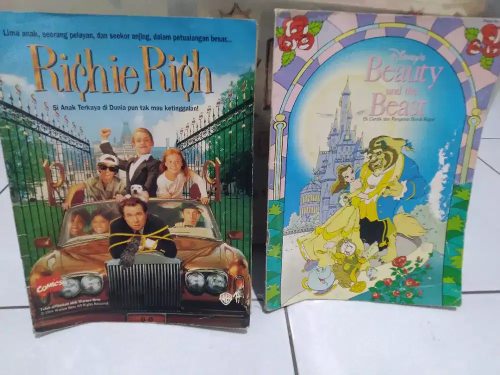 Buku cergam full color jadul