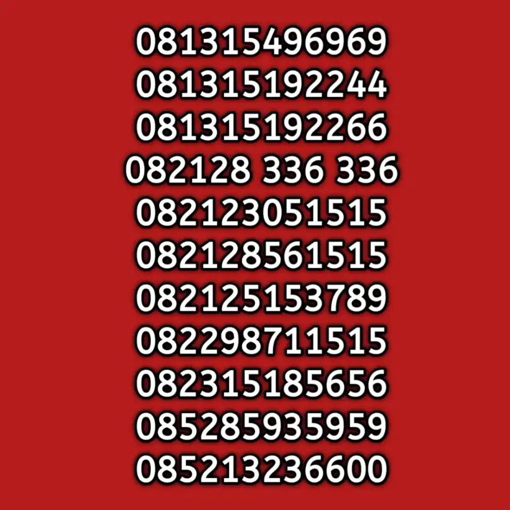 nomor cantik telkomsel simpati as