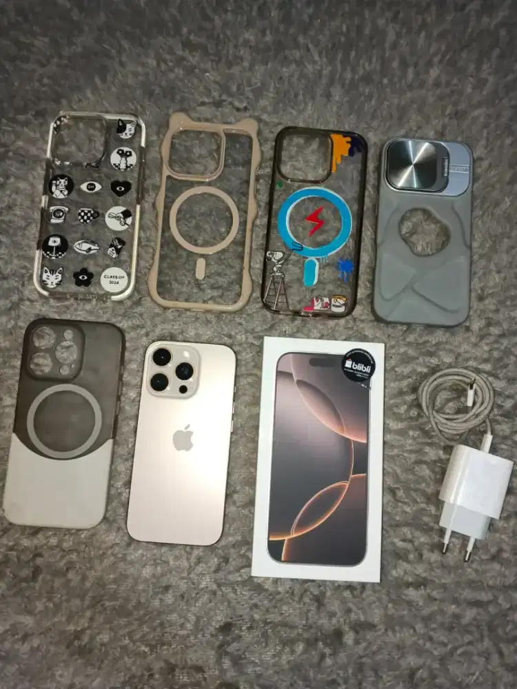 Iphone 16 Pro 128GB Rose Gold Resmi ex Blibli