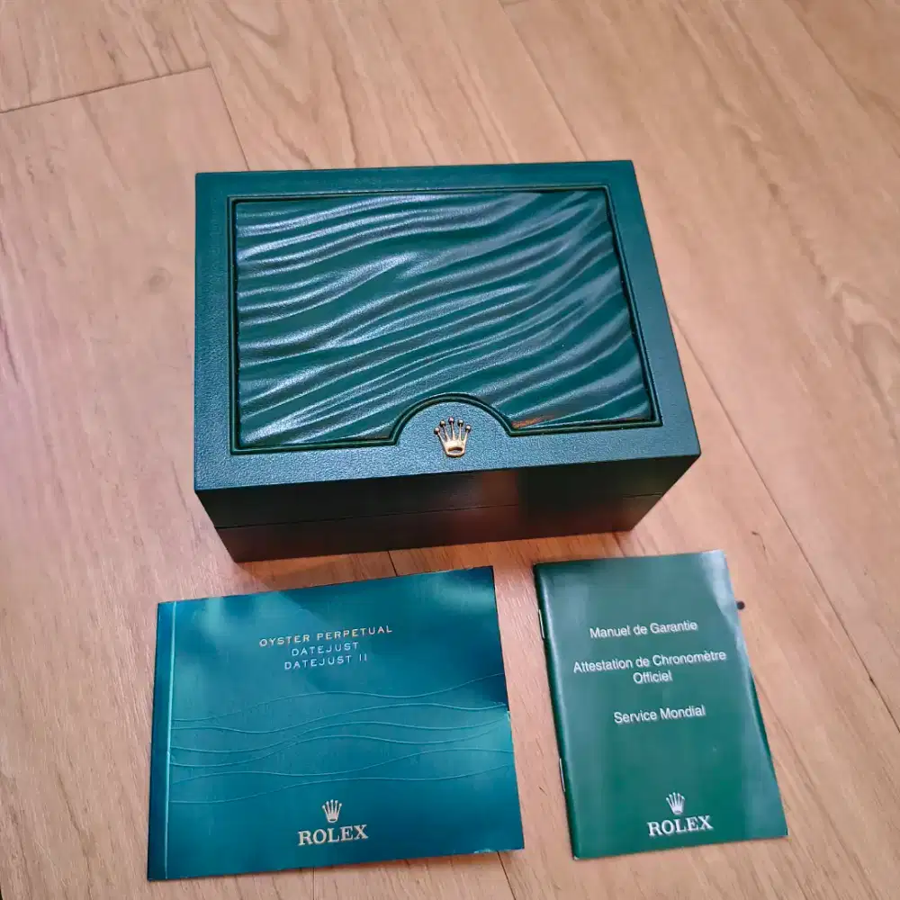 Box Jam Rolex Original Auth Omega Longines Tag Heuer