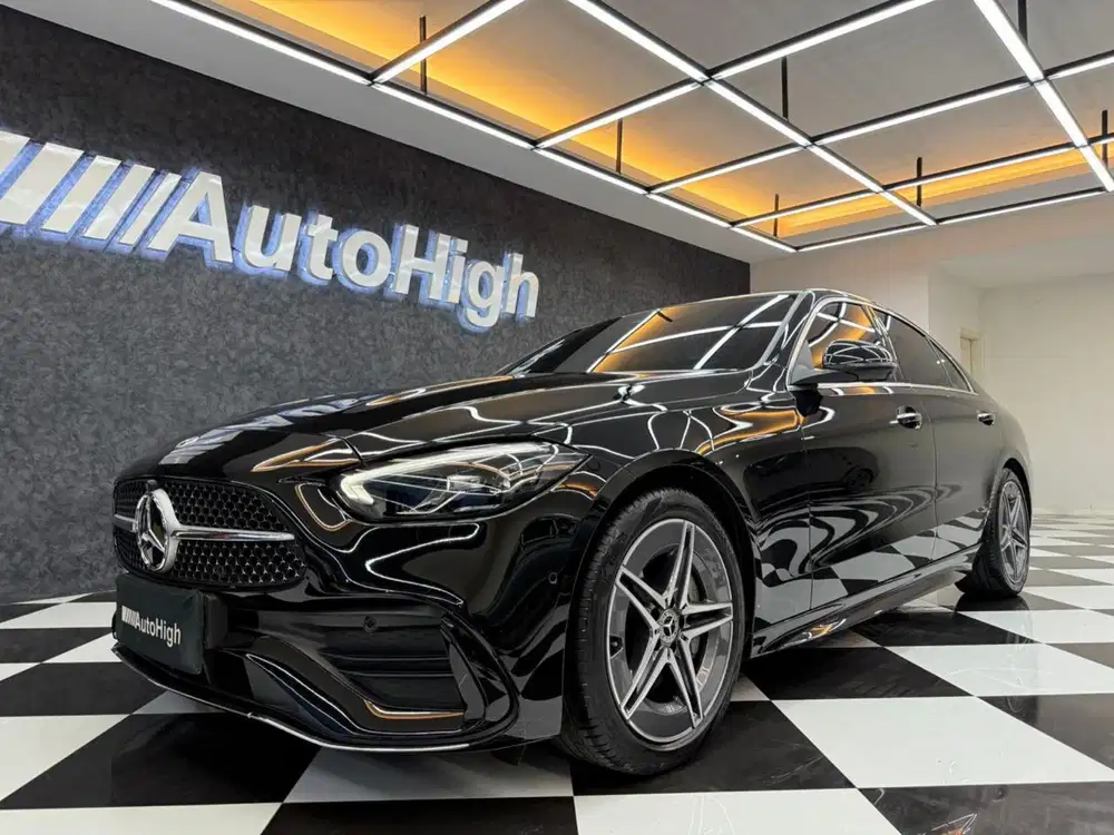 DP10% [Km8.000] C300 AMG 2023 Black Reg 2024 #AUTOHIGH