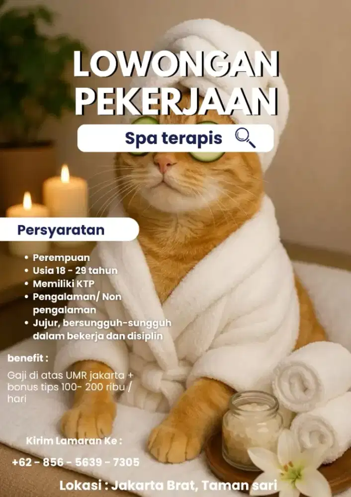 Loker spa jakarta
